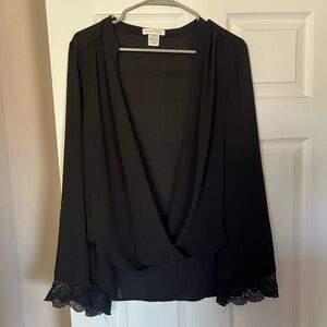 Cute black blouse